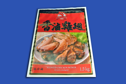 食品類夾鏈包裝袋 (雞肉類)  |夾鏈站立袋